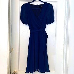 DKNY Navy Flowy dress